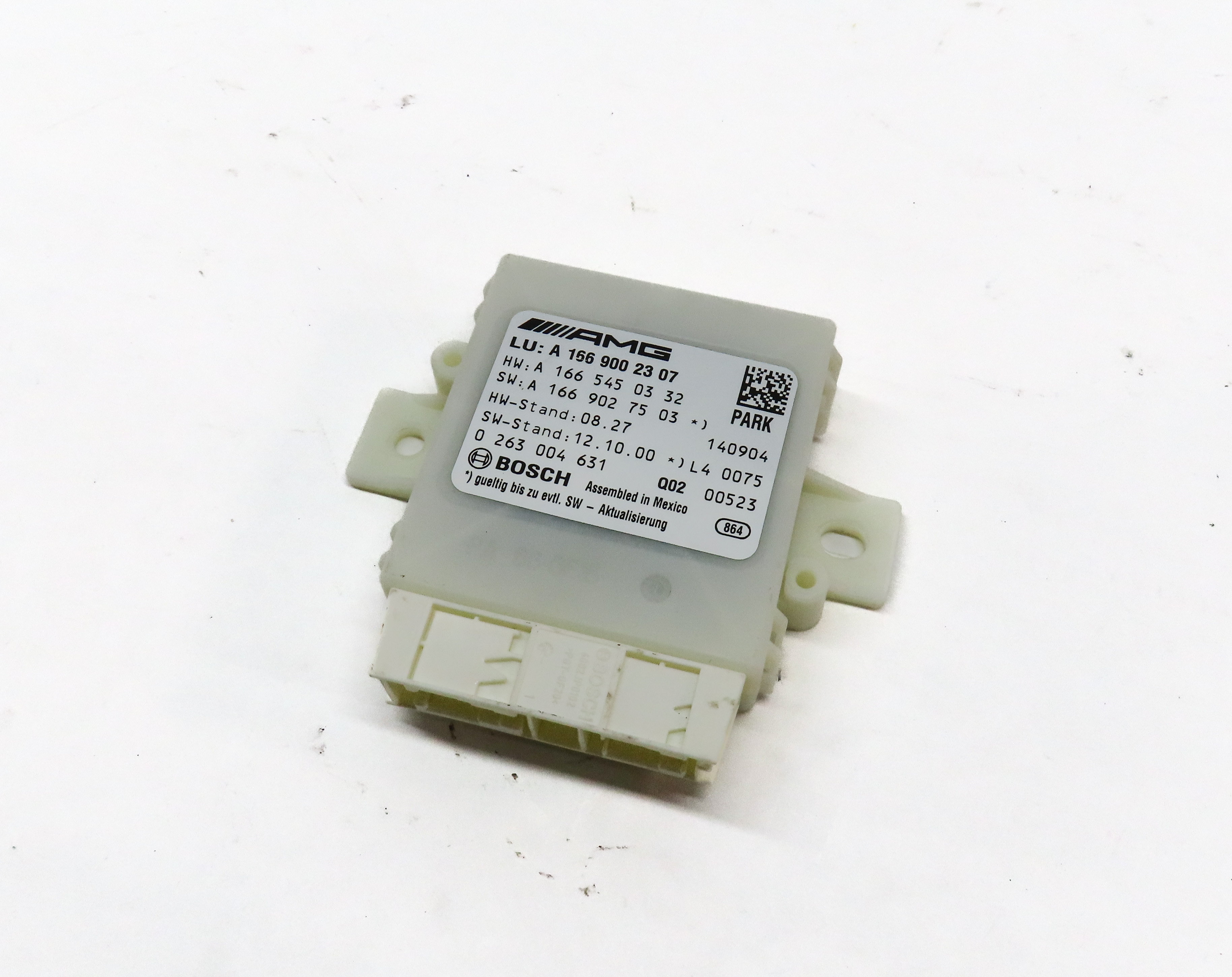 13-16 MERCEDES GL350 GL450 GL550 ML350 ML550 (W166 X166) PDC PARK ASSIST MODULE — exact item pictured